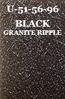 U-51-56-96 BLACK GRANITE RIPPLE 