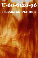 U-60-6120-96 CLEAR&GRENADINE 