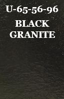 U-65-56-96 BLACK GRANITE 