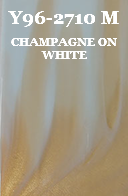 Y96-2710 M CHAMPAGNE ON WHITE 