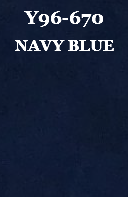Y96-670 NAVY BLUE