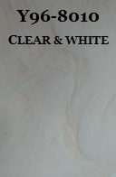 Y96-8010 CLEAR & WHITE 