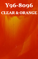 Y96-8096 CLEAR & ORANGE 