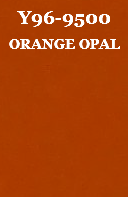 Y96-9500 ORANGE OPAL