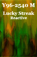 Y96-2540 M Lucky Streak Reactive 